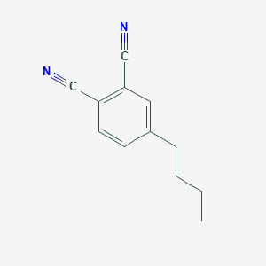 molecular formula C12H12N2 B14271117 4-Butylbenzene-1,2-dicarbonitrile CAS No. 128954-24-5