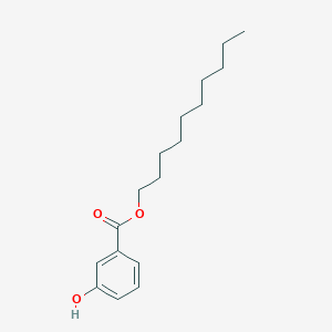 molecular formula C17H26O3 B14271127 Decyl 3-hydroxybenzoate CAS No. 137043-95-9