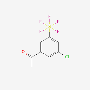 3'-Chloro-5'-(pentafluorosulfur)acetophenone