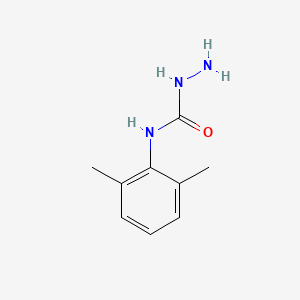 molecular formula C9H13N3O B14271239 Hydrazinecarboxamide, N-(2,6-dimethylphenyl)- CAS No. 171277-86-4