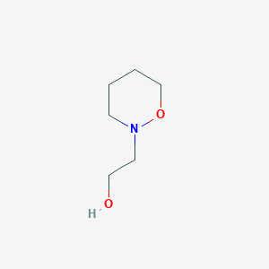molecular formula C6H13NO2 B1427127 2-[1,2]噁唑烷-2-基乙醇 CAS No. 1357352-12-5