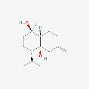 molecular formula C15H26O2 B142714 Isocalamendiol 