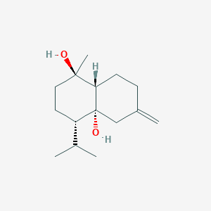 molecular formula C15H26O2 B142714 Isocalamendiol CAS No. 25330-21-6