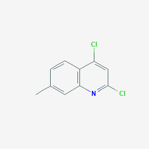 molecular formula C10H7Cl2N B1427143 2,4-二氯-7-甲基喹啉 CAS No. 102878-19-3