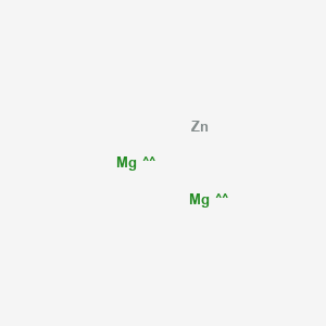 molecular formula Mg2Zn B14271508 CID 71340857 CAS No. 131048-28-7
