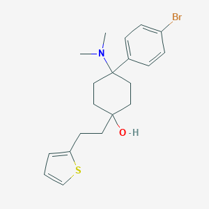 molecular formula C20H26BrNOS B142716 Thiobromadol CAS No. 616898-54-5