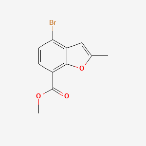 Methyl 4-bromo-2-methyl-1-benzofuran-7-carboxylate