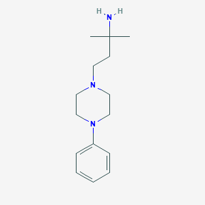 2-Methyl-4-(4-phenylpiperazin-1-yl)butan-2-amine