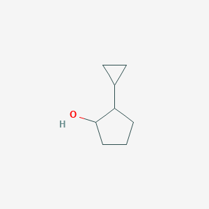 molecular formula C8H14O B1427220 2-环丙基环戊醇 CAS No. 1340508-82-8