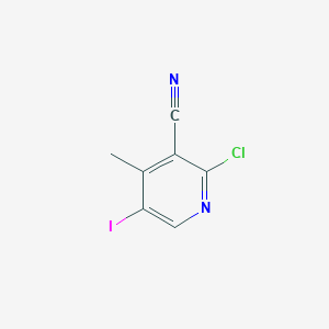 2-Chloro-5-iodo-4-methylpyridine-3-carbonitrile
