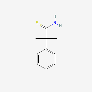 2-Methyl-2-phenylpropanethioamide