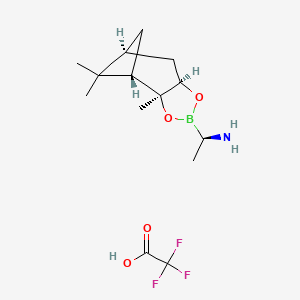 molecular formula C14H23BF3NO4 B1427255 Phenylethylisothiocyanate CAS No. 94242-81-6