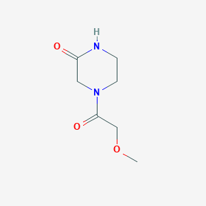4-(2-Methoxyacetyl)piperazin-2-one