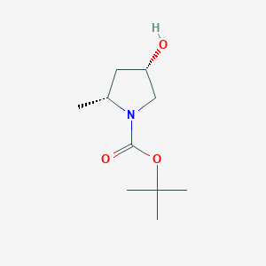 (2R,4S)-tert-Butyl 4-hydroxy-2-methylpyrrolidine-1-carboxylate
