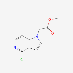 methyl 2-(4-chloro-1H-pyrrolo[3,2-c]pyridin-1-yl)acetate
