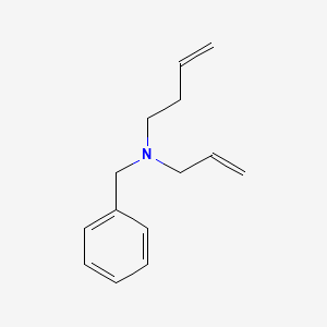 molecular formula C14H19N B14273015 N-Benzyl-N-(prop-2-en-1-yl)but-3-en-1-amine CAS No. 157949-12-7