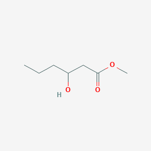 molecular formula C7H14O3 B142731 Methyl 3-hydroxyhexanoate CAS No. 21188-58-9