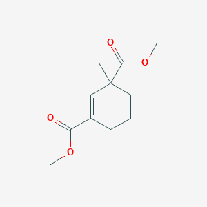 molecular formula C11H14O4 B14273110 Dimethyl 3-methylcyclohexa-1,4-diene-1,3-dicarboxylate CAS No. 131249-98-4