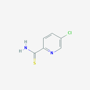 molecular formula C6H5ClN2S B1427317 5-Chloropyridine-2-carbothioamide CAS No. 499796-72-4