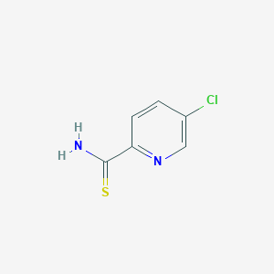 molecular formula C6H5ClN2S B1427317 2-Pyridinecarbothioamide, 5-chloro- CAS No. 499796-72-4