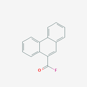 molecular formula C15H9FO B14273193 Phenanthrene-9-carbonyl fluoride CAS No. 127410-76-8