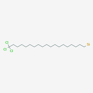 molecular formula C19H36Cl3Si B14273198 CID 78061060 