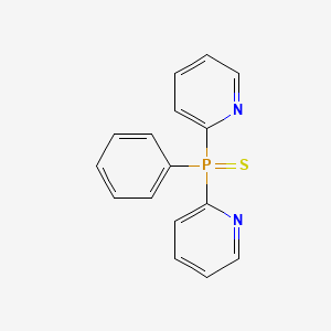 molecular formula C16H13N2PS B14273253 2,2'-(Phenylphosphorothioyl)dipyridine CAS No. 165612-56-6