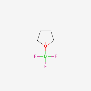 molecular formula C4H8BF3O B1427328 Trifluoro(oxolan-1-ium-1-yl)boranuide CAS No. 462-34-0