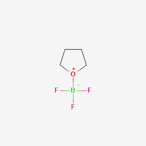 molecular formula C4H8BF3O B1427328 Boron trifluoride tetrahydrofuran complex CAS No. 462-34-0