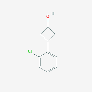 molecular formula C10H11ClO B1427331 3-(2-Chlorophenyl)cyclobutanol CAS No. 1182960-42-4