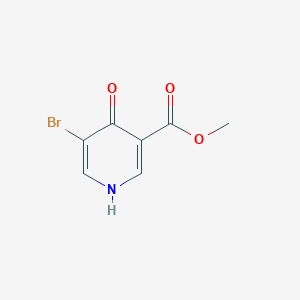 molecular formula C7H6BrNO3 B1427333 Methyl 5-bromo-4-hydroxynicotinate CAS No. 1175512-08-9