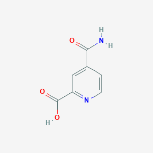 molecular formula C7H6N2O3 B1427358 4-氨基甲酰基吡啶-2-甲酸 CAS No. 24195-08-2