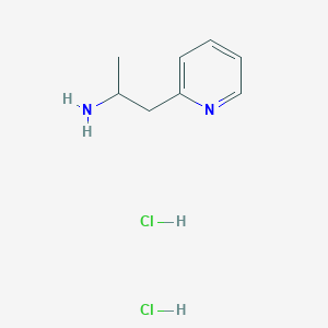 B1427359 1-Methyl-2-pyridin-2-yl-ethylamine dihydrochloride CAS No. 1965309-61-8