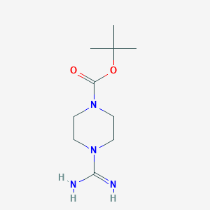 molecular formula C10H20N4O2 B142736 叔丁基 4-氨甲酰哌嗪-1-羧酸酯 CAS No. 153836-14-7