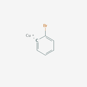 molecular formula C6H4BrCu B14273679 bromobenzene;copper(1+) CAS No. 149098-20-4
