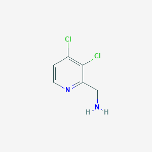 molecular formula C6H6Cl2N2 B1427368 3,4-二氯-2-吡啶甲胺 CAS No. 1266114-28-6