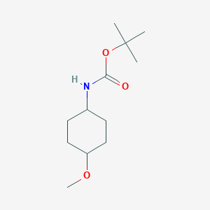 molecular formula C12H23NO3 B1427374 Tert-butyl 4-methoxycyclohexylcarbamate CAS No. 760958-17-6