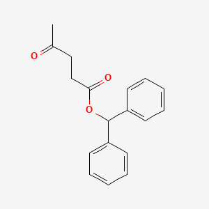molecular formula C18H18O3 B14273833 Diphenylmethyl 4-oxopentanoate CAS No. 162038-78-0