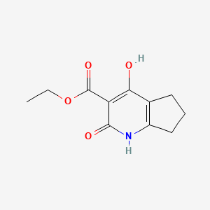 ethyl 2,4-dihydroxy-6,7-dihydro-5H-cyclopenta[b]pyridine-3-carboxylate