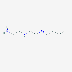 molecular formula C10H23N3 B14273922 N~1~-{2-[(E)-(4-Methylpentan-2-ylidene)amino]ethyl}ethane-1,2-diamine CAS No. 152197-42-7