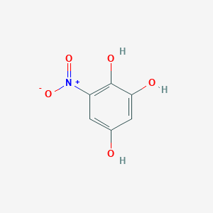 molecular formula C6H5NO5 B14274156 6-Nitrobenzene-1,2,4-triol CAS No. 136439-84-4