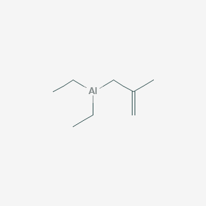molecular formula C8H17Al B14274205 Diethyl(2-methylprop-2-en-1-yl)alumane CAS No. 138240-15-0