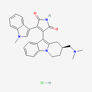 molecular formula C28H29ClN4O2 B1427423 Ro 32-0432 (hydrochloride) CAS No. 1781828-85-0
