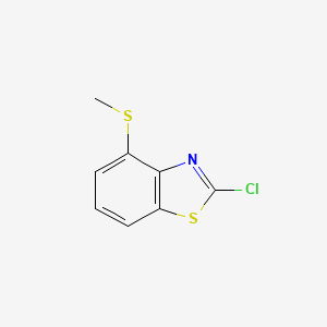2-Chloro-4-(methylthio)benzo[d]thiazole