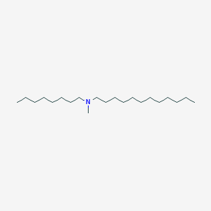 molecular formula C21H45N B14274282 N-Methyl-N-octyldodecan-1-amine CAS No. 183585-26-4