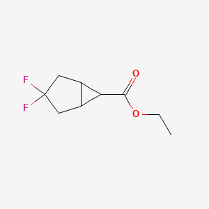 Ethyl 3,3-difluorobicyclo[3.1.0]hexane-6-carboxylate