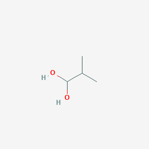 molecular formula C4H10O2 B14274498 2-Methylpropane-1,1-diol CAS No. 159806-32-3
