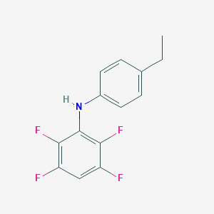 N-(4-Ethylphenyl)-2,3,5,6-tetrafluoroaniline