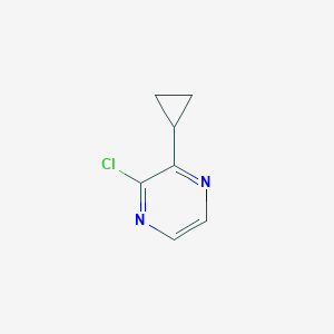 B1427456 2-Chloro-3-cyclopropylpyrazine CAS No. 136819-11-9