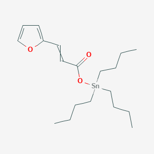 molecular formula C19H32O3Sn B14274682 Tributyl{[3-(furan-2-yl)acryloyl]oxy}stannane CAS No. 163430-18-0